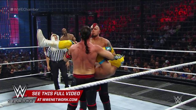 WWE Tag Team Championship Elimination Chamber Match_ Elimination Chamber 2015, on WWE Network