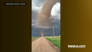 AMAZING tornado video near Peetz, Colorado