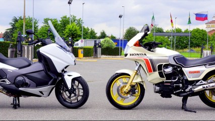 HONDA INTEGRA Vs HONDA CX 500 TURBO (VIDEO 4K)