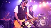 Johnny Depp Performs With his Band 'The Hollywood Vampires'