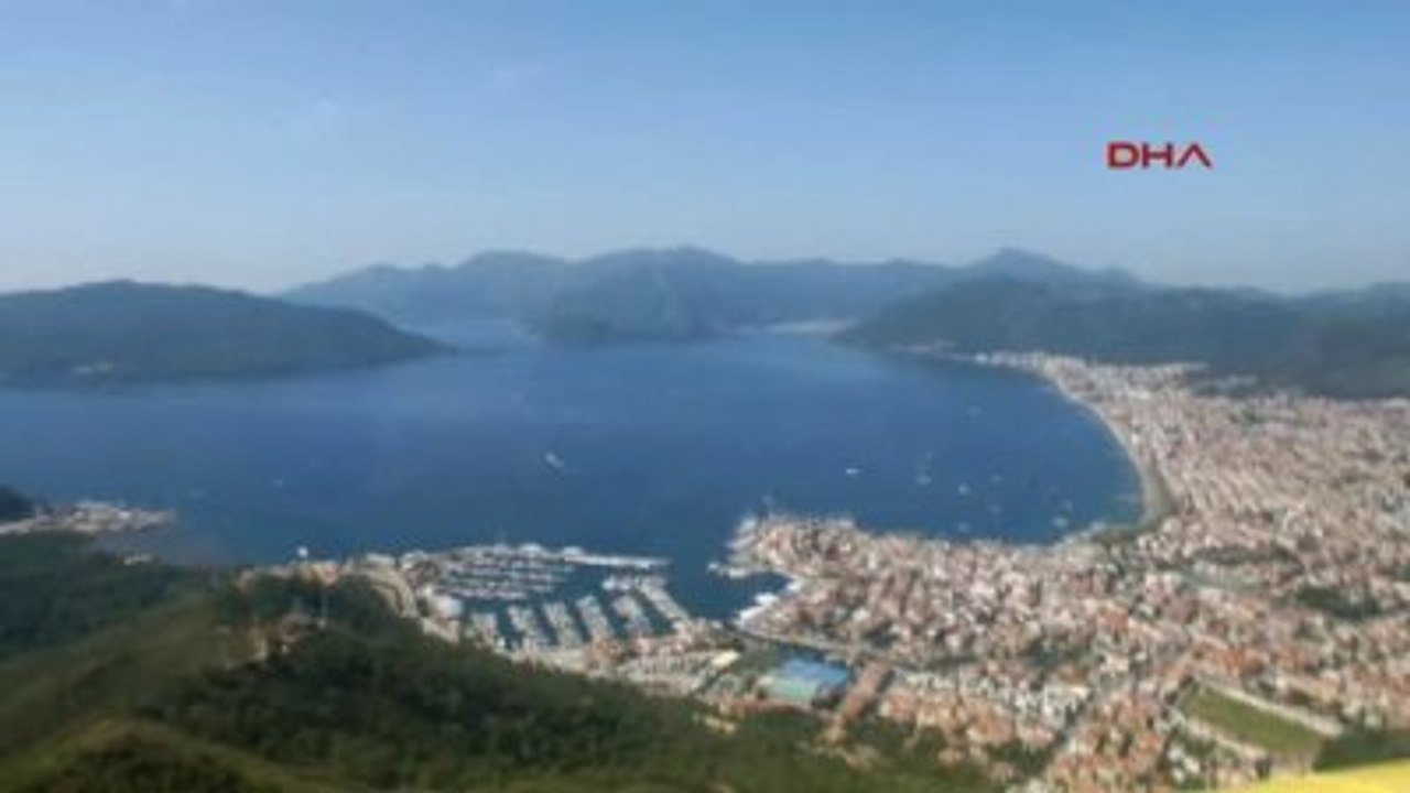 Marmaris Orman Yangınlarına Önlem İçin Marmaris'te Keşif Uçuşu