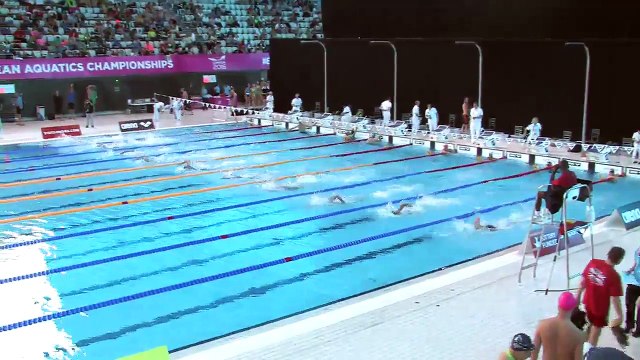 René 100 meter vrije slag - EK Masters 2016 Londen