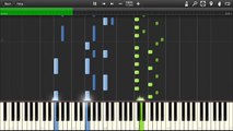 [HQ] The Imitation Game - Main Theme - Piano tutorial ( Synthesia )