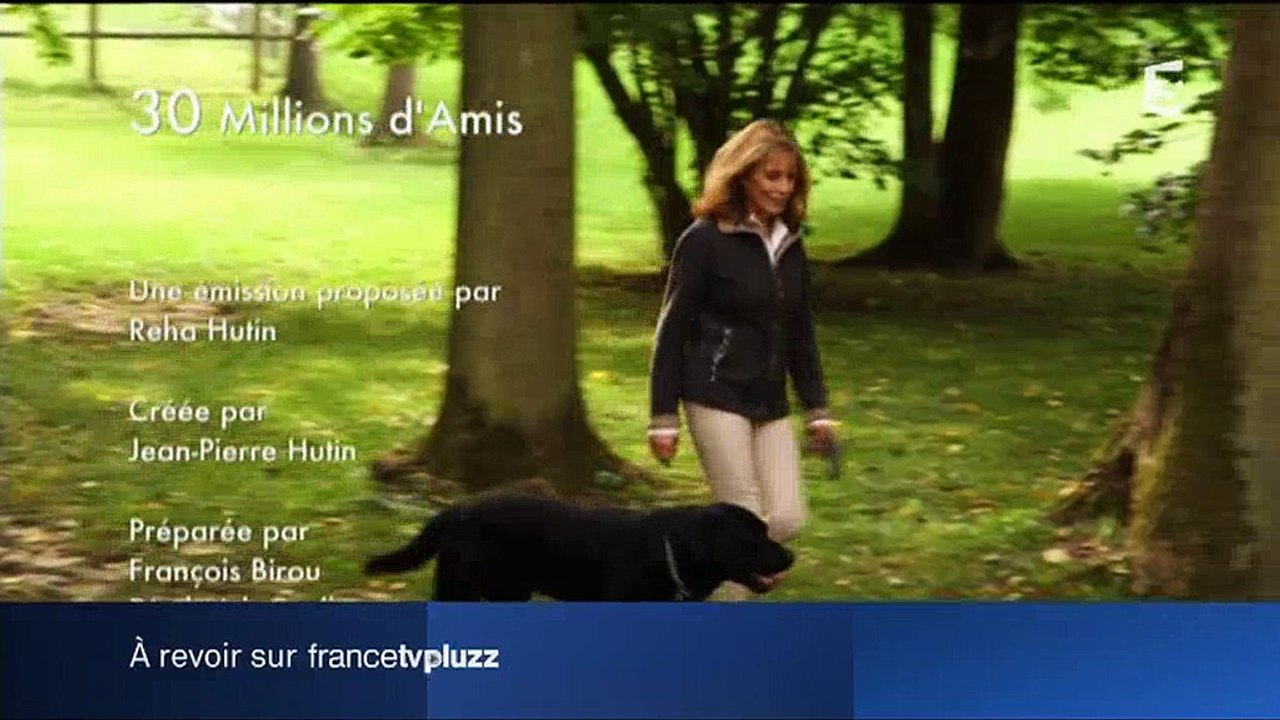 Reha Hutin a fait ses adieux ce matin pour l'émission "30 Millions d'amis" sur France 3 - Regardez