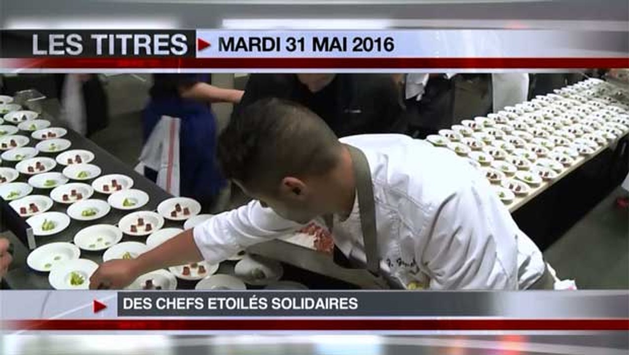 JT du mardi 31 mai 2016