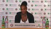 Roland-Garros 2016 - Conférence de presse Serena Williams - 1/8