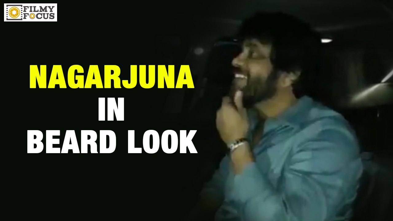 Nagarjuna New Beared Look - Filmyfocus.com