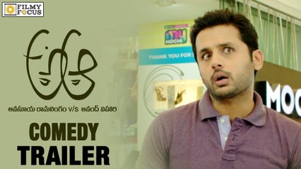 A Aa Comedy Trailer || Nithin, Samantha - Filmyfocus.com