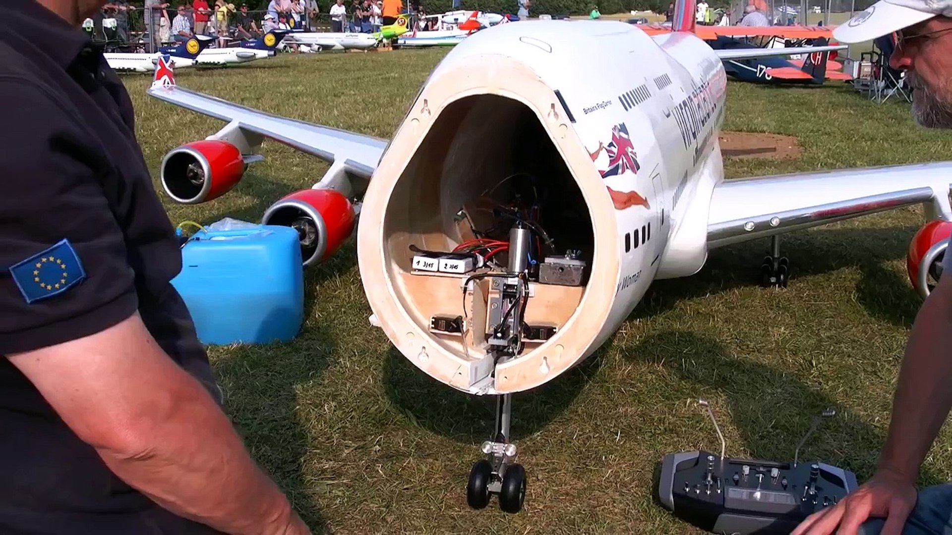 boeing 747 rc plane