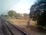 Bhopal Shatabdi Crossing 2 Hrs Delayed 2629 KSK- Baad On 26 May 2010.flv