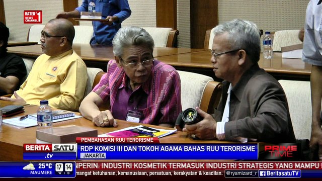 DPR Rapat Dengar Pendapat Bahas RUU Terorisme