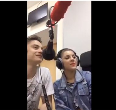 Антон Пануфник и Юлиана Бухольц на радио (01.06.2016)