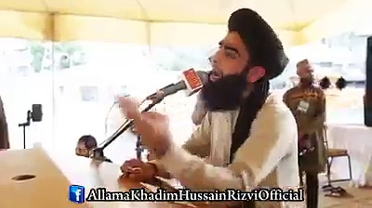 Khadim Hussain Rizvi جیسے جیسے سنتے جائیں گے آنکھوں سے آنسوؤں رکنے کا نام نہیں لیں گے. ضرور سنیے اور شئیر کیجئیے  لبیک یارسول اللہﷺ