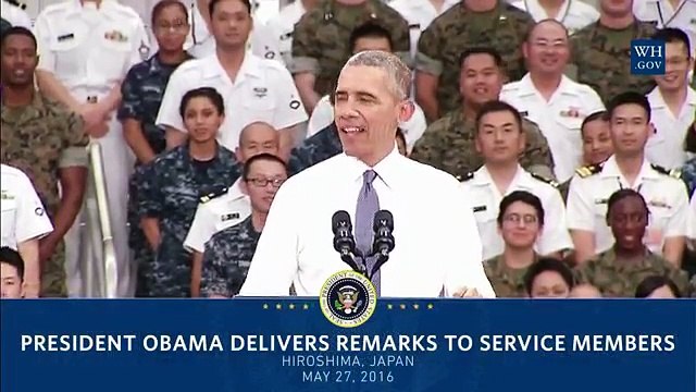 President Obama Delivers Remarks to Service Members