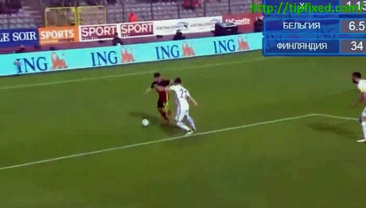 Romelu Lukaku Goal HD - Belgium 1-1 Finland - 0...