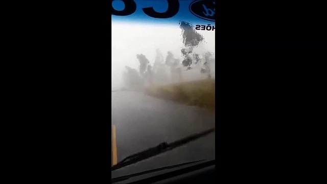 Chuva de Granizo em Aracruz (por Marcelo Pereira)