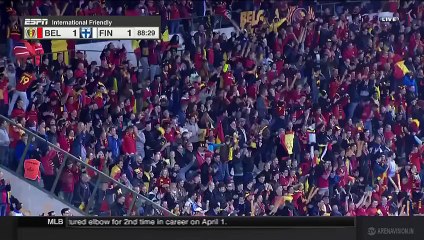 Romelu Lukaku Goal HD- Belgium 1-1 Finland - 01-06-2016