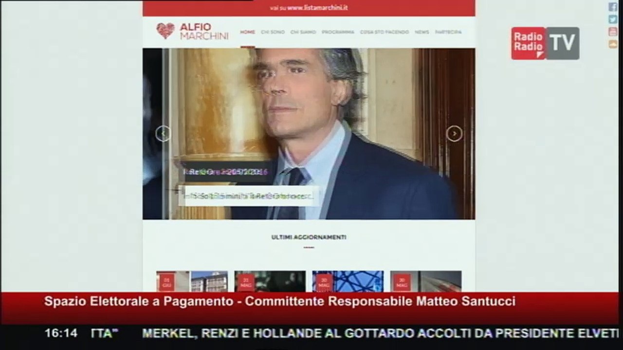 Alfio Marchini - 01 giugno 2016