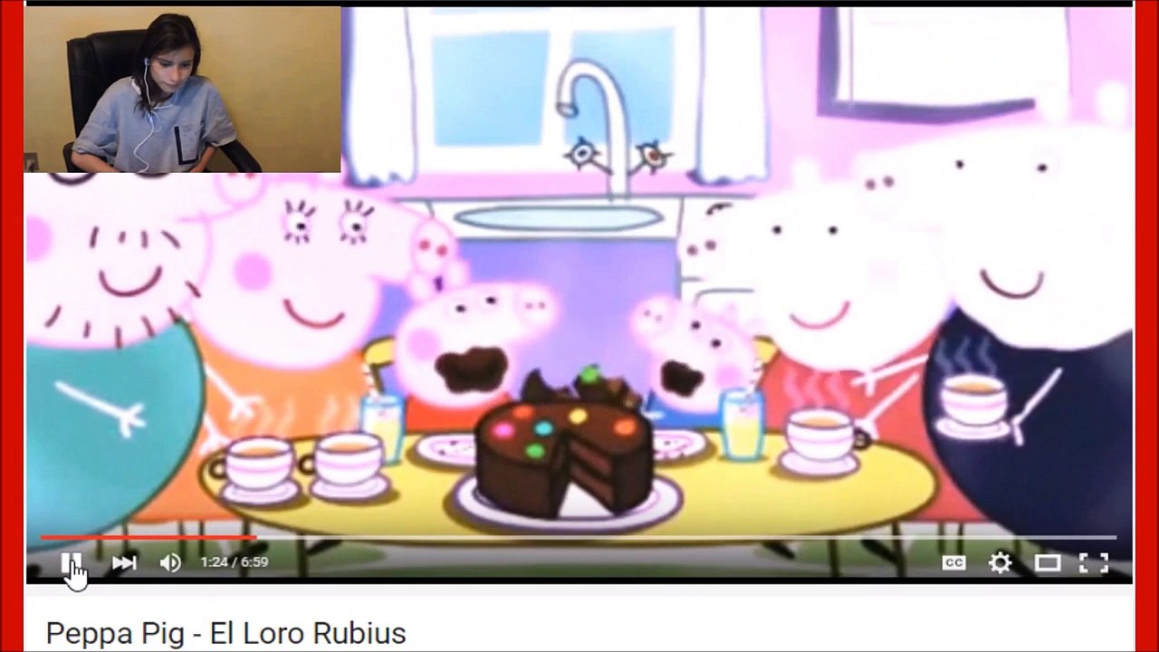 EL LORO RUBIUS Y PEPPA PIG | Vídeo reacción  WTF o.O