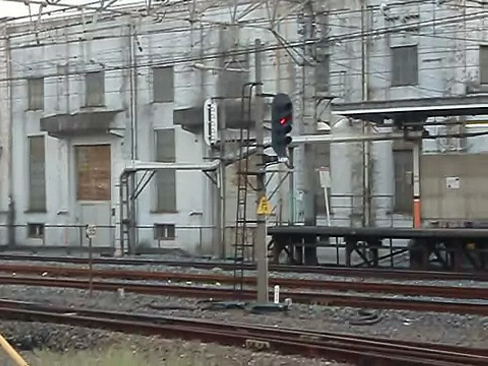 特急りょうもう4号ソラカラ電車 春日部駅(TS-27)通過