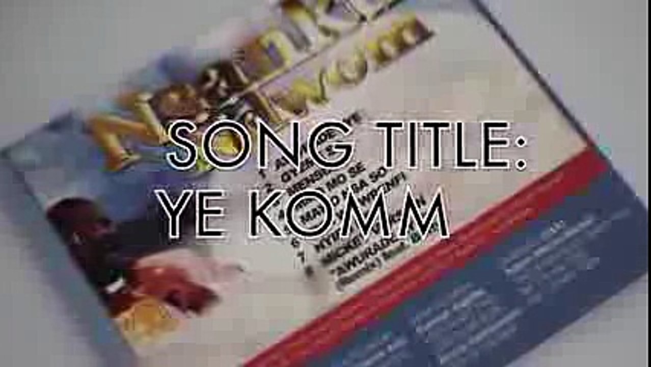 BISHOP MICHAEL OSEI BONSU- YE KOMM(NSAKU NDWOM album)