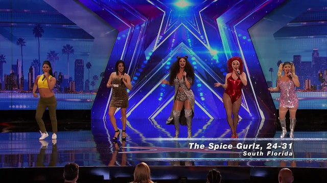 The Spice Gurlz Five Guys in Drag Try Recreate the Spice Girls' Magic America's Got Talent 2016