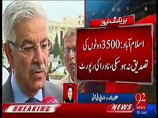 Parsun PML-N ki 4th wicket girjaegi :- Usman Dar on NADRA's Forensice Report of NA-110