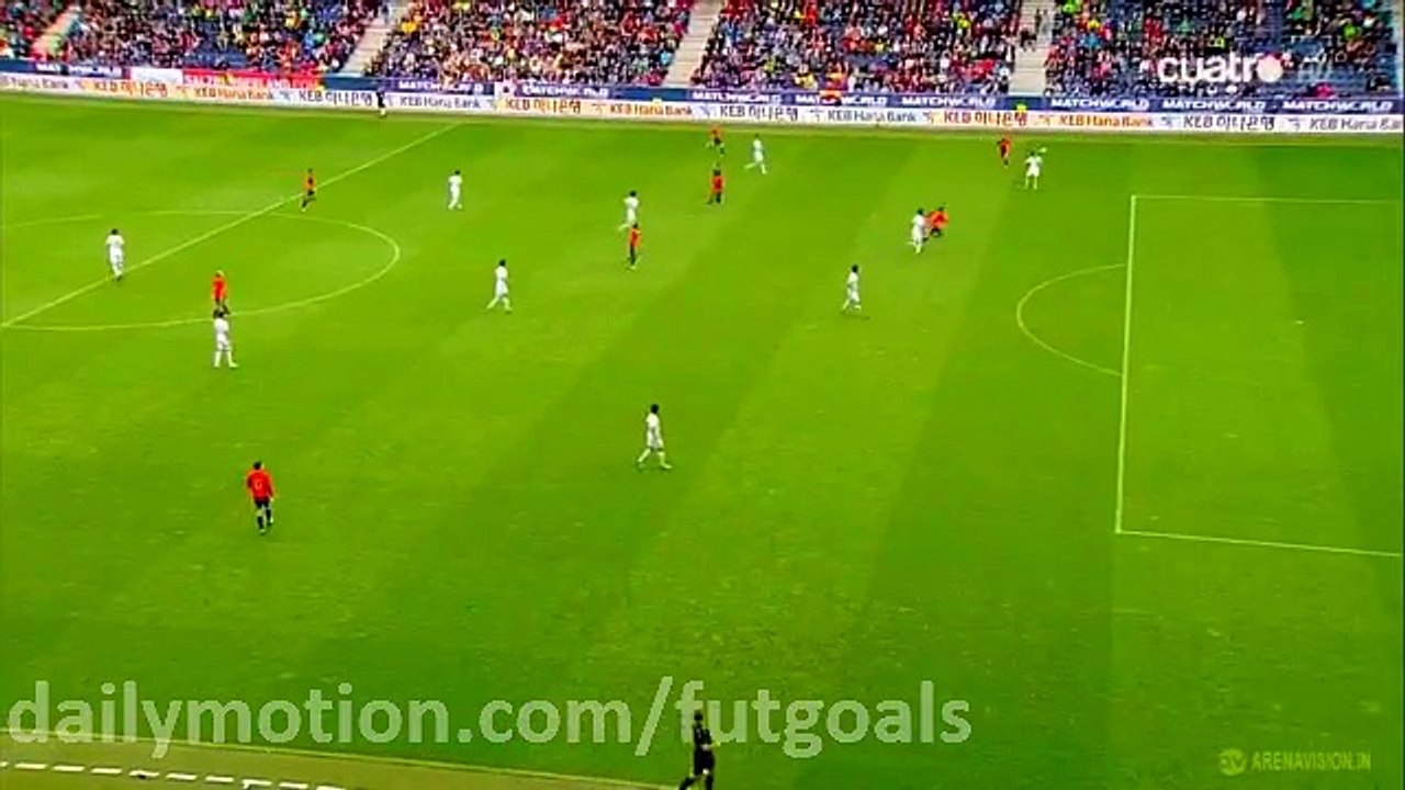 Cesc Fabregas Goal 2-1 Spain vs Korea del Sud 01/06/2016
