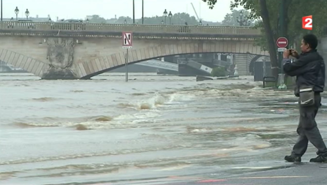 A Paris, le niveau de la Seine monte, monte, monte…