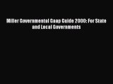 Enjoyed read Miller Governmental Gaap Guide 2000: For State and Local Governments