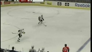 NHL: Penguins vs. Senators (from Stockholm, Sweden) (10-4-08) (Robert Scuderi scores)