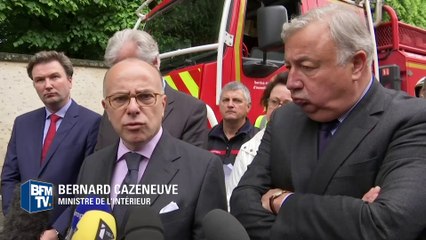 Bernard Cazeneuve veut "mettre en place le dispositif de catastrophe naturelle"