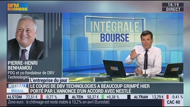 DBV Technologies: On est très heureux de cet accord avec Nestlé , Pierre-Henri Benhamou - 01/06