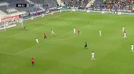 Alvaro Morata Goal 6-1 Spain vs South Korea