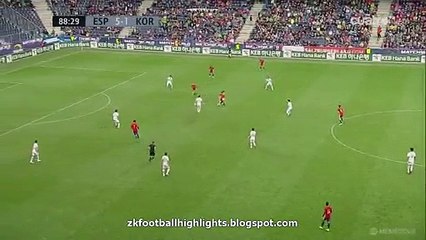 6-1 Álvaro Morata Goal HD - Spain 6-1 South Korea 01.06.2016 HD