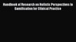 Download Handbook of Research on Holistic Perspectives in Gamification for Clinical Practice