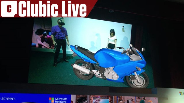 Démo Microsoft - Windows Holographic entre Hololens et un HTC Vive