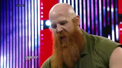 John Cena vs Erick Rowan - Raw 2014