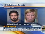 Couple arrested after horrific case of child abuse