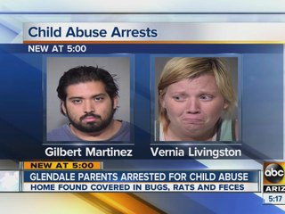 Couple arrested after horrific case of child abuse