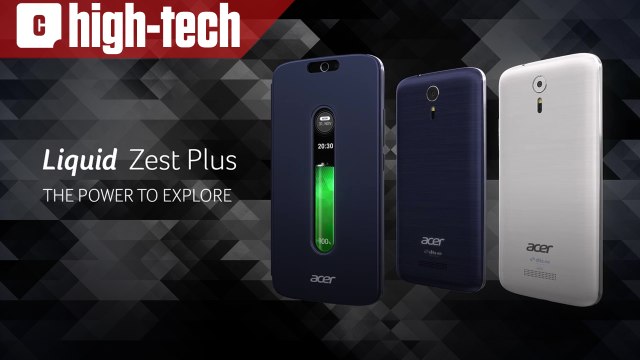 Liquid Zest Plus - Charge rapide pour ce smarthphone d'Acer