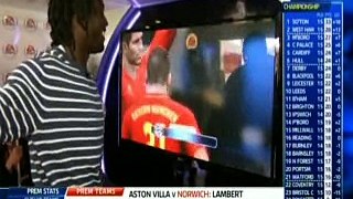 Sky Sports Soccer Saturday - FIFA 12 Pro Player Challenge interview with Chelsea's Lukaku