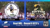 Real NRL Round 6 Under 23's - Central vs Macquarie Scorpions