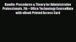 READbookBundle: Procedures & Theory for Administrative Professionals 7th + Office Technology