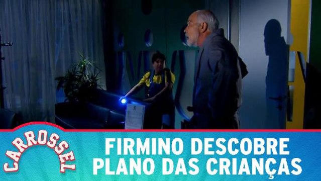 Firmino descobre plano das crianças