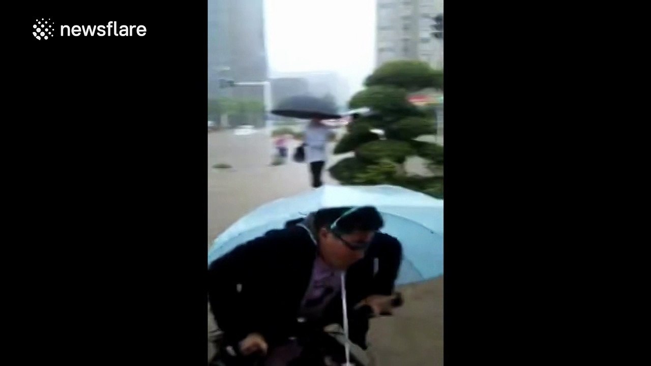 Major flooding in central China