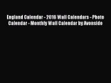 Read Books England Calendar - 2016 Wall Calendars - Photo Calendar - Monthly Wall Calendar