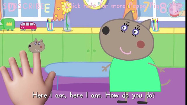 Peppa PIg Dog Finger Family Nursery Rhymes