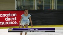 Phoebe Yan - Novice Free - 2016 Super Series VISI - Rink 1 (Meeker)