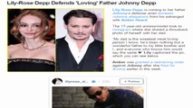 Lily-Rose Depp Defends 'Loving' Father Johnny Depp